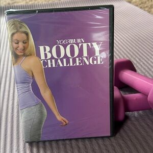 New/unopened Yoga burn booty challenge premium package